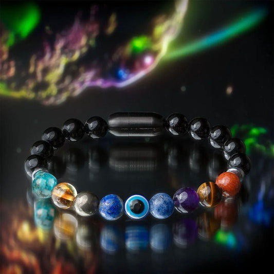 Super 9 Chakras Natural Stone Bracelet